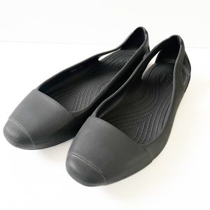 Crocs Sienna Flats Black Women’s Size 11